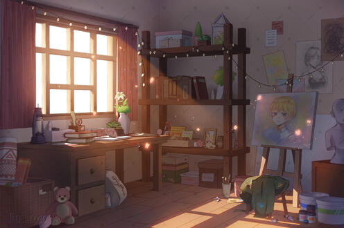 Painter's Room (Day)